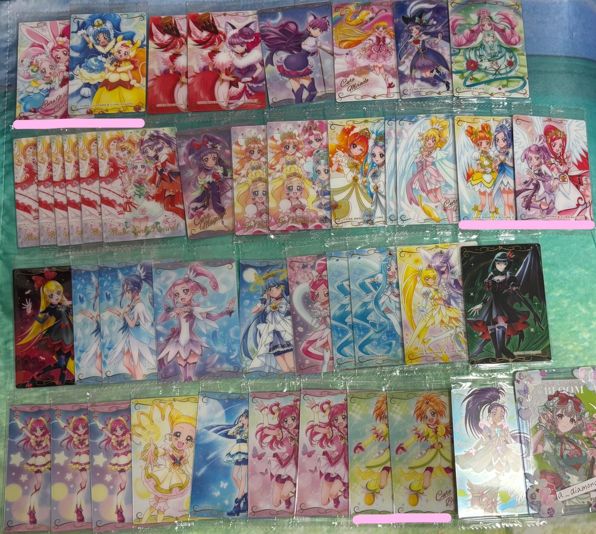 a__diamond's tweet photo. @1 プリキュア ウエハース 交換 譲渡 買取

譲 画像のもの

求 求リスト(★以外各1求め)
    170円＋送料

ピンク下線は単体譲渡可能です。
交換の場合、★含む3点〜の交換のみ。
コーラル、さんごちゃんは画像外にも複数点所持しております。
譲渡の場合、抱き合わせ数を指定させて頂きます
⇒ https://t.co/wFggW2PgRe