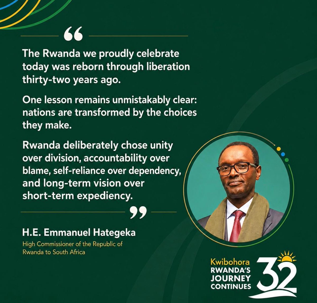 rwandainsa's tweet photo. #KWIBOHORA32 https://t.co/DSfLmsllbT