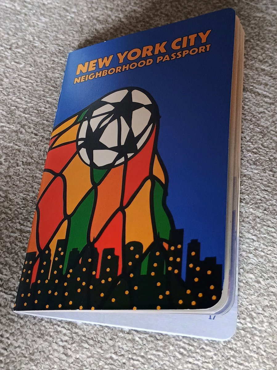 BJackson1001's tweet photo. Do you have this New York City Neighborhood Passport? 
Get one at the New York public Library and get it stamped as you attend public libraries throughout NYC 🥰
Something to do with  the kids or the entire family. 

Compliments; Thompson Square Library, Manhattan. 
#Worldcup https://t.co/6AcWXU3Ugj