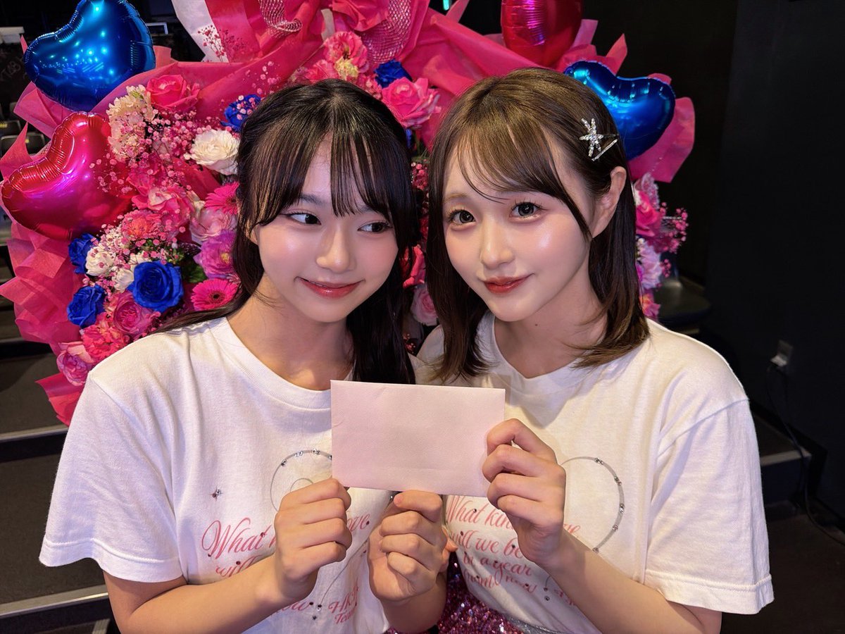 hkt48_official_'s tweet photo. #市村愛里生誕祭2026 ありがとうございました〜！⚾️

生誕祭の司会は #栗原紗英 🎤
お手紙は #渋井美奈 からでした✉️

皆様、素敵な生誕祭をありがとうございました🎂
 #市村愛里 を今年もよろしくお願いいたします！

#HKT48
#いち恋公演 https://t.co/Poy5cYTtWX