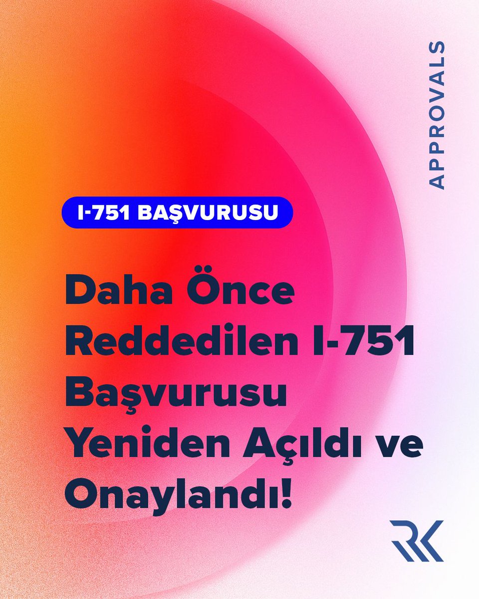 remzikulen's tweet photo. Daha Önce Reddedilen I-751 Başvurusu Yeniden Açıldı ve Onaylandı! https://t.co/nWlj6SsIRY