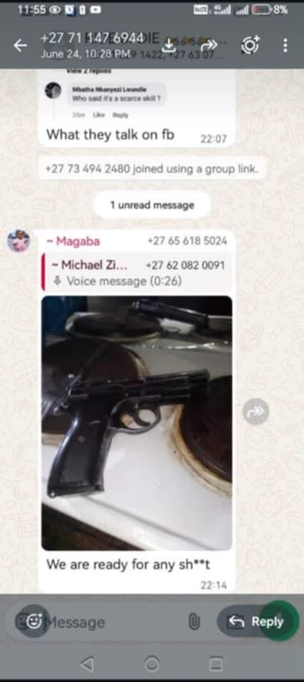 chekgeri's tweet photo. Ama kwerekwere planned these attacks in their groups 

There is one of them who has a gun and promised the other where to get it !! They are planning to attack South Africans la aku Uber eats ,60sixty 

As they slashed their tires izolo !!  All this is happening e gateway !!! 

South Africans vukani🇿🇦🇿🇦

Yes I still have more I dare a foreigner aphike I will release more