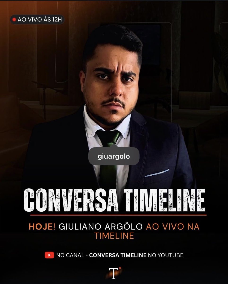 RevistaTL's tweet photo. @giuargolo também estará ao vivo conosco no YouTube! 

A partir do meio-dia, no programa Conversa Timeline, você terá o melhor da informação e dos bastidores de Brasília. 

Inscreva-se no canal Conversa Timeline e ative as notificações 📢

🔗 link da transmissão já disponível 👇🏻
https://t.co/PTXkEOq1tS