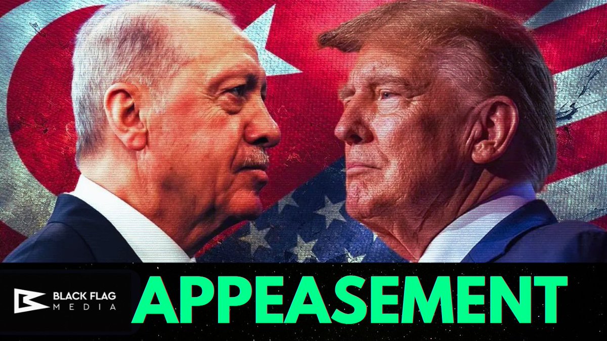 kalenteridis's tweet photo. 👉 Trump attacked Spain &amp; threatened again Denmark with his Greenland claim
👉 Will he go against the US Congress and sell F-35 fighter jets to Erdogan?
👉 Turkey and the UK signed a mutual defence deal

Raise the Black Flag!🏴‍☠️
Με ελληνικούς υπότιτλους 🇬🇷
Link down below 👇 https://t.co/TDb2waX4B7