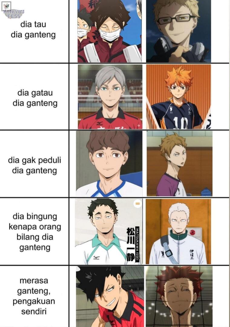 HAIKYUUFESS's tweet photo. *hqhalu macam-macam middle blocker in hq https://t.co/FqthJtcSGX