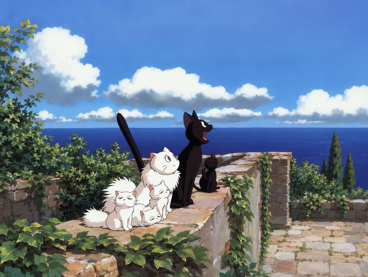 Eryth_Studio's tweet photo. Jiji and Lily - Kiki's Delivery Service https://t.co/UpxRPP7kv6