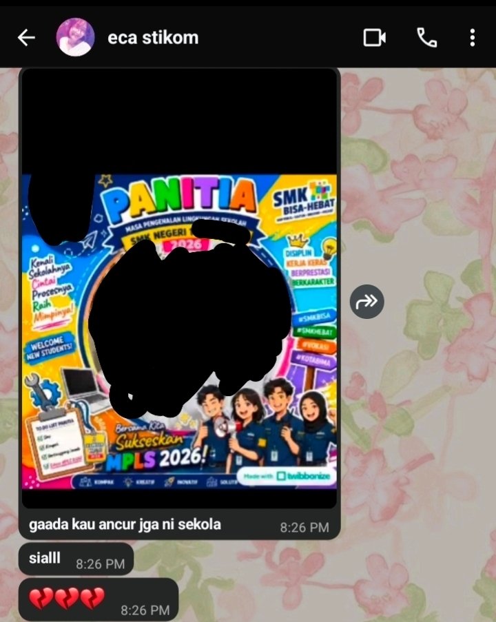 cryinfairys's tweet photo. my sekolah tnpa gwe bnrbnr sekarat yh hhh https://t.co/xbNKZk84Xz