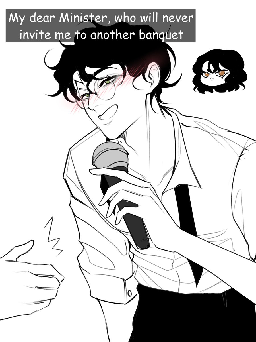 supmilger's tweet photo. #drarry
Don't let Harry use the microphone https://t.co/M4eEzuRx0b