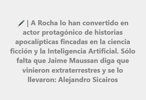 noroestemx's tweet photo. 🖊️ | En el #Observatorio de este viernes, @alexsicairosr escribe Habló Rocha: siempre ha estado aquí, El acoso de las versiones peliculescas, sobre lo que se ha hablado del Gobernador de #Sinaloa desde que pidió licencia para separarse del cargo
🔗 https://t.co/cGn1Laa9bI https://t.co/U1hYNoTWRq