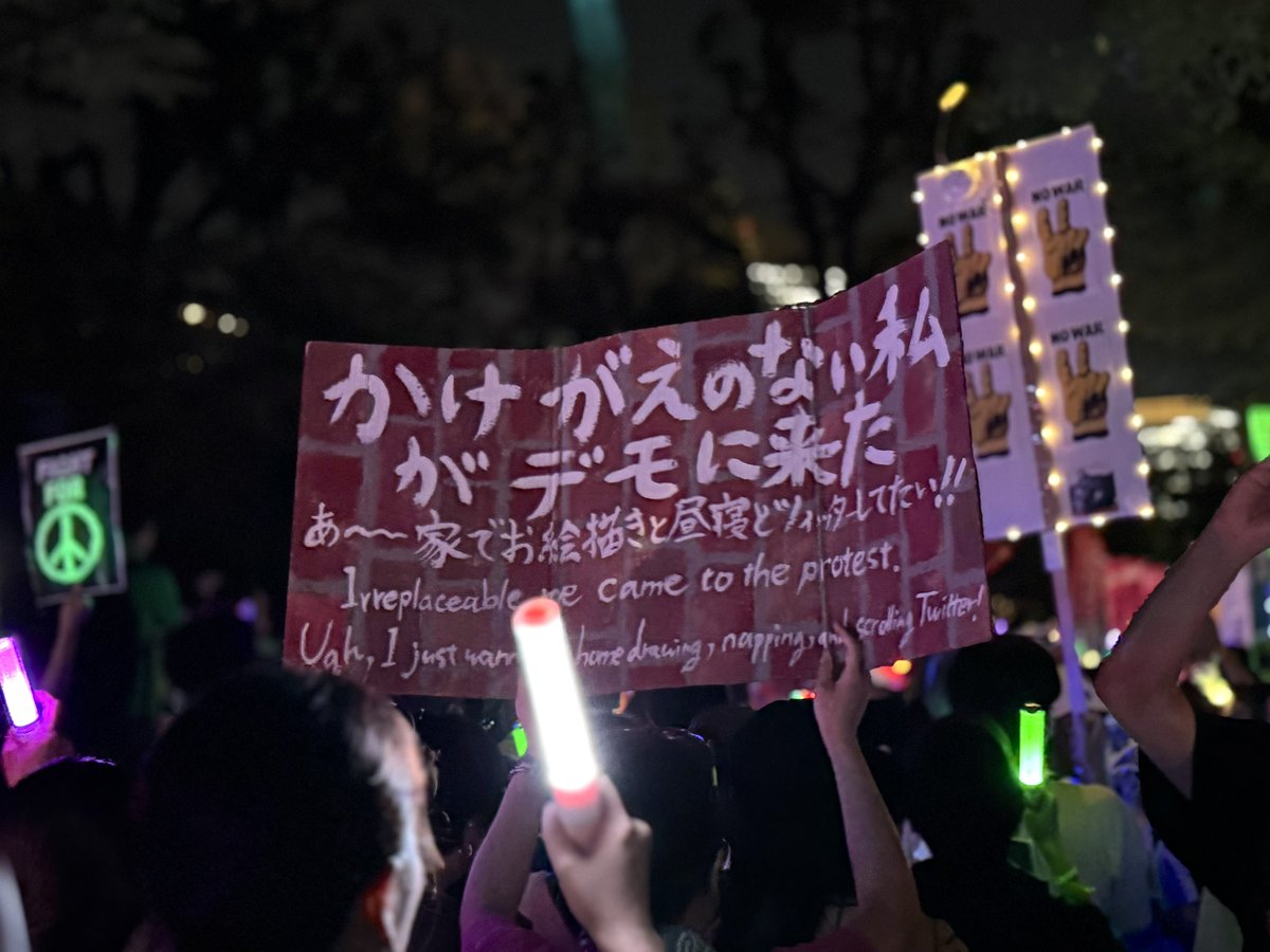 dondo_ko's tweet photo. えらい！ #めちゃくちゃな政治に抗議0710 https://t.co/bsTPJFj4h3