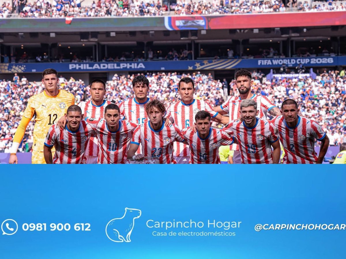 reDeportescom's tweet photo. Paraguay subió al puesto 34 del Ranking FIFA tras su participación en la Copa del Mundo, dejando atrás la posición 41 que ocupaba anteriormente. https://t.co/a0nn82t65t