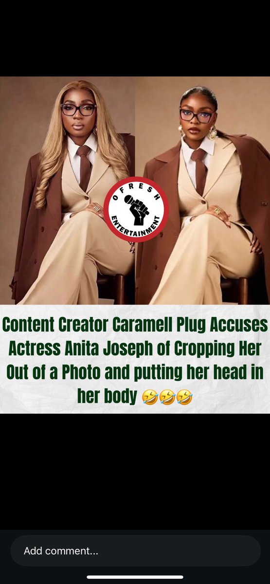datekitiboi's tweet photo. Content Creator Caramell Plug Accuses Actress Anita Joseph of Cropping Her Out of a Photo and putting her head in her body https://t.co/i2FbYSfeWr
