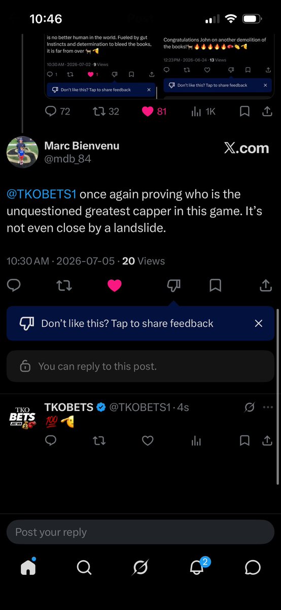 TKOBETS1's tweet photo. ANNIHILATION 
T K O B E T S 🥊 GREATEST ALIVE 
IMAGINE PAYING ME FOR THIS 

2026 UNDEFEATED💲JAN 1 - JUL 9 
THURSDAY SWEEPS 🧹 
🧹 🧹 🧹 🧹 🧹
⭐️VIP YESTERDAY 
✅DET 
✅France
✅Mbappe 
✅Tie 
✅BAL 

190 DAYS INTO THE NEW YEAR…🥊
This isn’t luck. This isn’t a hot streak. This is consistency at a level most people will never witness. Showing up every single day, staying locked in and refusing to fold when the pressure is on.
What’s happening right now is impossible to duplicate by anyone, anywhere at anytime — 190 days of discipline, execution and proving that greatness isn’t talked about… it’s earned.
The mission stays the same. 

Just WIN

BEST IN THE 🌎
T K O B E T S 🥊