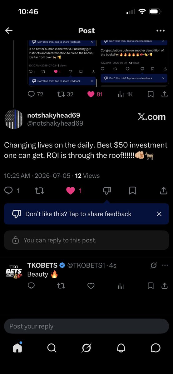 TKOBETS1's tweet photo. ANNIHILATION 
T K O B E T S 🥊 GREATEST ALIVE 
IMAGINE PAYING ME FOR THIS 

2026 UNDEFEATED💲JAN 1 - JUL 9 
THURSDAY SWEEPS 🧹 
🧹 🧹 🧹 🧹 🧹
⭐️VIP YESTERDAY 
✅DET 
✅France
✅Mbappe 
✅Tie 
✅BAL 

190 DAYS INTO THE NEW YEAR…🥊
This isn’t luck. This isn’t a hot streak. This is consistency at a level most people will never witness. Showing up every single day, staying locked in and refusing to fold when the pressure is on.
What’s happening right now is impossible to duplicate by anyone, anywhere at anytime — 190 days of discipline, execution and proving that greatness isn’t talked about… it’s earned.
The mission stays the same. 

Just WIN

BEST IN THE 🌎
T K O B E T S 🥊