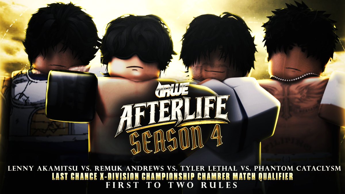 IRWE_Official's tweet photo. IRWE AfterLife Season 4! // TONIGHT!

After all 4 competitors lost their chance to head to The Next PPV, They have 1 MORE Chance to be QUALIFIED for The XDC Chamber Match as @L3nnyok, @TheEmperorRW, #TylerLethal &amp; @soulbleeds go at it.

WHO QUALIFIES LAST?

#IRWE2026 #IRWESeason4 https://t.co/NU4aZ7w3ih