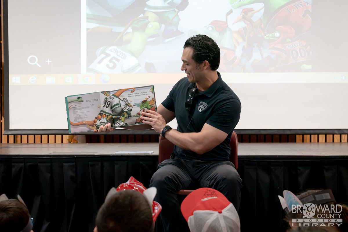 BrowardLibrary's tweet photo. We had a blast on Tuesday, July 7th with the Florida Panthers at Southwest Regional Library! There are still two more stops on the Summer Reading Tour, make sure to mark your calendars and complete your reading challenges on the Beanstack app!

July 18th – West Regional
July 24th – Weston Branch

#Panthers #BrowardCounty #BrowardLibrary #Florida #SummerReading

A Service of the Broward County Board of County Commissioners