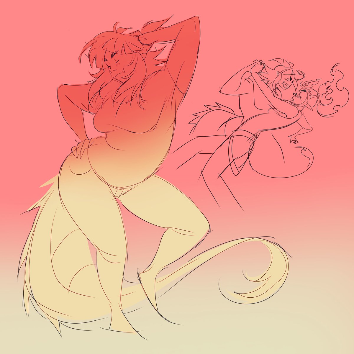 sparcarons's tweet photo. Dancing Meis from awhile ago 🍀 https://t.co/eXk7AEz9Sq