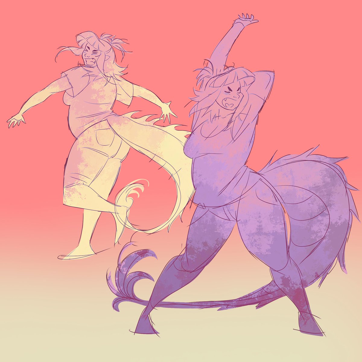 sparcarons's tweet photo. Dancing Meis from awhile ago 🍀 https://t.co/eXk7AEz9Sq