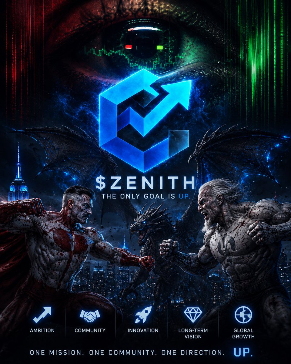 ZENlTH_Crypto's tweet photo. Every great journey begins with a single step.

$ZENITH isn’t about shortcuts—it’s about building something that lasts.

One community. One vision. One direction.

The summit isn’t reached overnight, but together we’ll keep climbing.

The only goal is UP. ⬆️🚀

Join us and be part of the journey.

#ZENITH #Solana #Crypto #Web3 #CryptoCommunity #BuildInPublic #memecoin