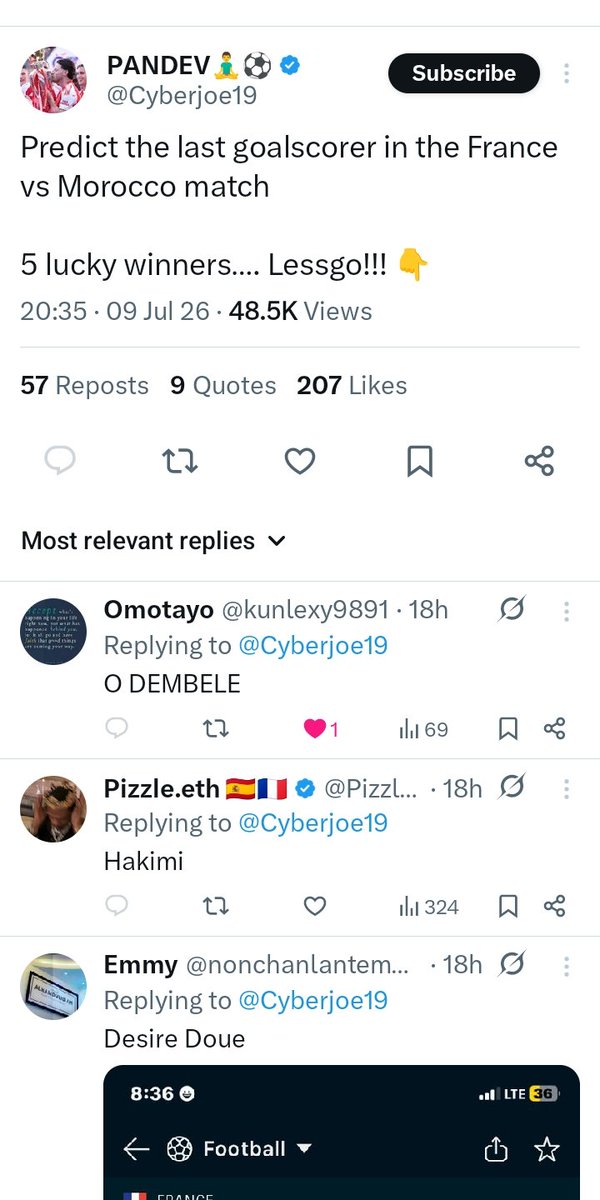 kunlexy9891's tweet photo. @Cyberjoe19 Hello bro, I won your prediction yesterday, hopefully you will acknowledge it, thanks https://t.co/6tq2a5ETMB