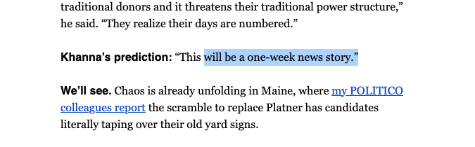 gabe_stutman's tweet photo. Ro Khanna predicts Graham Platner will be a one-week news story https://t.co/2fQNv0vGrw