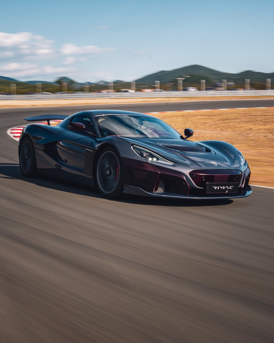 AutomobiliRimac's tweet photo. We brought Nevera to Grobnik. Naturally, it wanted a few laps. Some cars visit the track. Nevera feels at home there.
#Rimac #Nevera #MeetForSpeed
__
Rimac Nevera: WLTP: electricity consumption, combined 30.0 KWh/100km; CO2 emissions: combined in g/km: 0 https://t.co/cx7imi0cbu