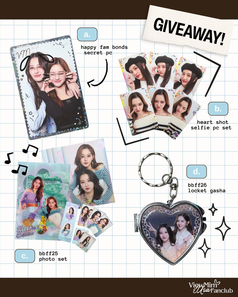 ViewMimUSA's tweet photo. Announcement on the Opening of ViewMim USA🤎🤍✨

to celebrate, we have prepared a giveaway for vimmys! details are below, so let’s support VM together for a long time🫶☺️

[ #ViewMim #วิวมิ้ม ] https://t.co/0EheDVc7Nn