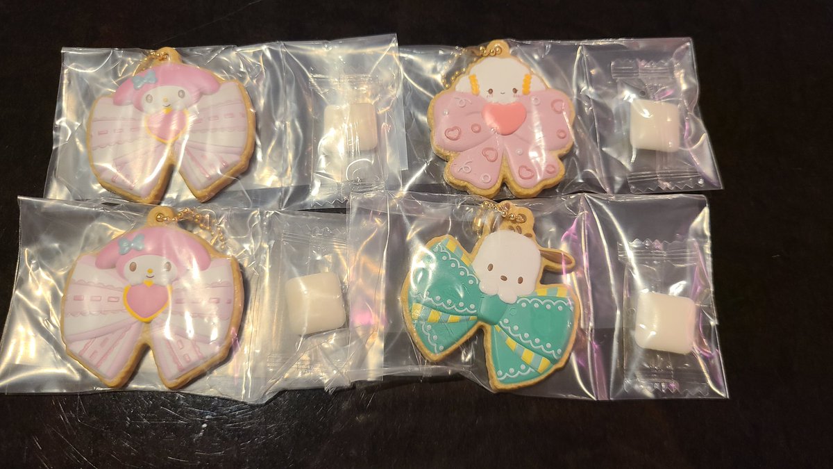 akknrd's tweet photo. 【交換】サンリオ クッキーチャームマスコット2 

譲　こぎみゅん、マイメロディ、ポチャッコ

求　シナモン、シナモロール＞タキシードサム、リトルツインスターズ
各1ずつ

郵送希望
検索からもお気軽にご連絡ください。 https://t.co/MLiSv6FeH1