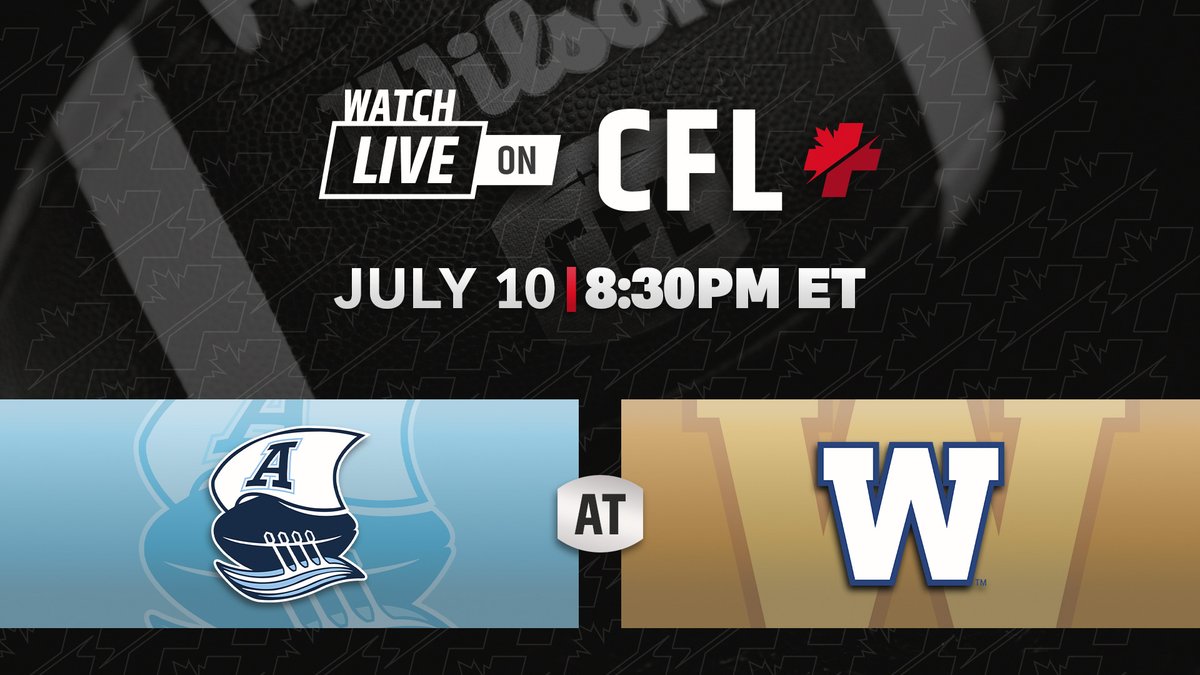 NFLDraftBible's tweet photo. #CFL TONIGHT: Toronto (2-2) at Winnipeg (2-2)

Newly acquired Dru Brown gets the start over Taylor Elgersma in the absence of Zach Collaros.

8:30p ET | Preview: https://t.co/76QXmKortF https://t.co/w8o54Zl4yw