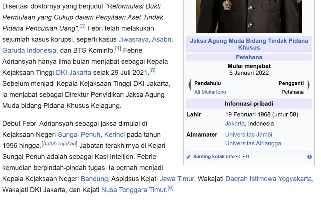 dimarsasongko98's tweet photo. Ada disertasi doktor tahun 2018, judulnya: 

"Reformulasi Bukti Permulaan yang Cukup dalam Penyitaan Aset Tindak Pidana Pencucian Uang."

Penulisnya jaksa. 

Topiknya: gimana caranya menyita aset hasil TPPU secara sah.

Tujuh tahun kemudian, brankas di balik dinding sebuah restoran di Cipete berisi hampir Rp60 miliar. 

Uang tunai, dollar Singapura, dollar AS, rupiah.

Penulis disertasi itu: Febrie Adriansyah. 

Jampidsus Kejagung.