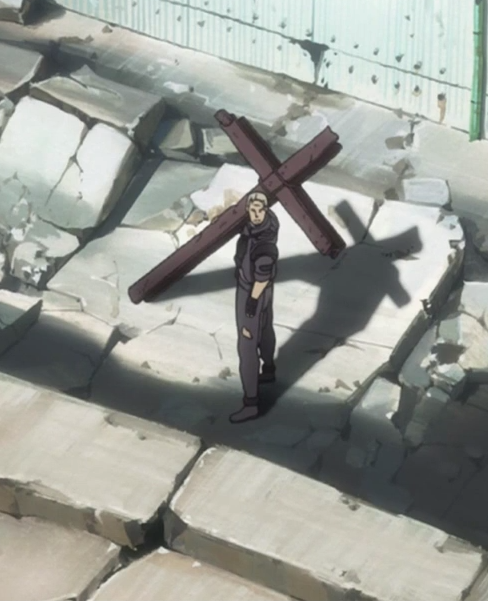 ArmoredNorman's tweet photo. GITS hot take: 

"The Major" doesn't fuckin' matter. She's not a character so much as she is a divine force of nature in every other iteration of GITS. Therefore, Mister Batou is the Main Character of all other adaptations of GITS (that I'm willing to acknowledge anyway) https://t.co/bIlwOHbhvr