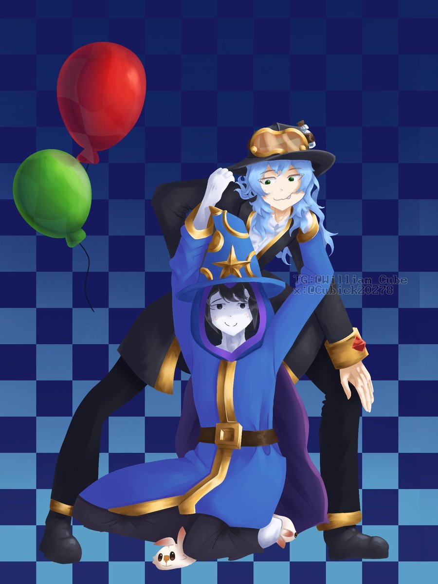 cubick20278's tweet photo. BTD6 cosplay art 
wizard 4-0-0 &amp; alchemist 0-0-4
12h 56m
#BTD6 #BloonsTD #art #artwork #cosplayart https://t.co/qOcuaQ9Ji8