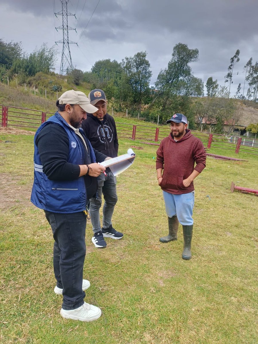 AgrocalidadZ6's tweet photo. #Cañar | 🐂 Realizamos inspecciones en predios destinados a corridas taurinas y escaramuzas en los cantones Cañar, Biblián y Azogues, verificando el cumplimiento de los requisitos para el funcionamiento de centros de concentración animal.
#PrevenciónSanitaria https://t.co/vJWUNglya5