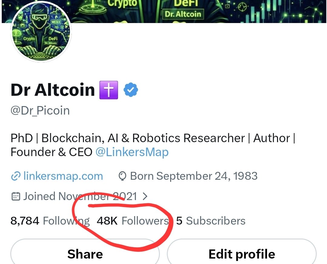 Dr Altcoin ✝️ tweet media