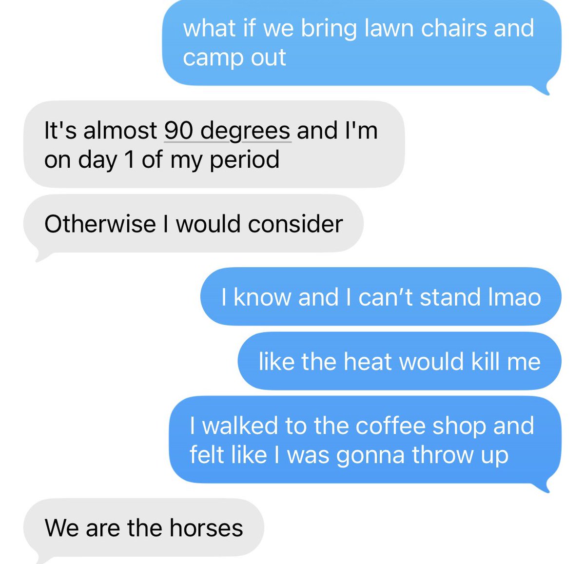 pobox0237's tweet photo. ft. a text snippet of your local bostonian to her best friend #girlhood #friendship #heatintolerance #doyouremembercryinforallthemhorses
(@polinsbooks being there tonight heals my heart though, because I’m so excited for her, so I’ll be okay) 💌 https://t.co/vENBJ0VoRv