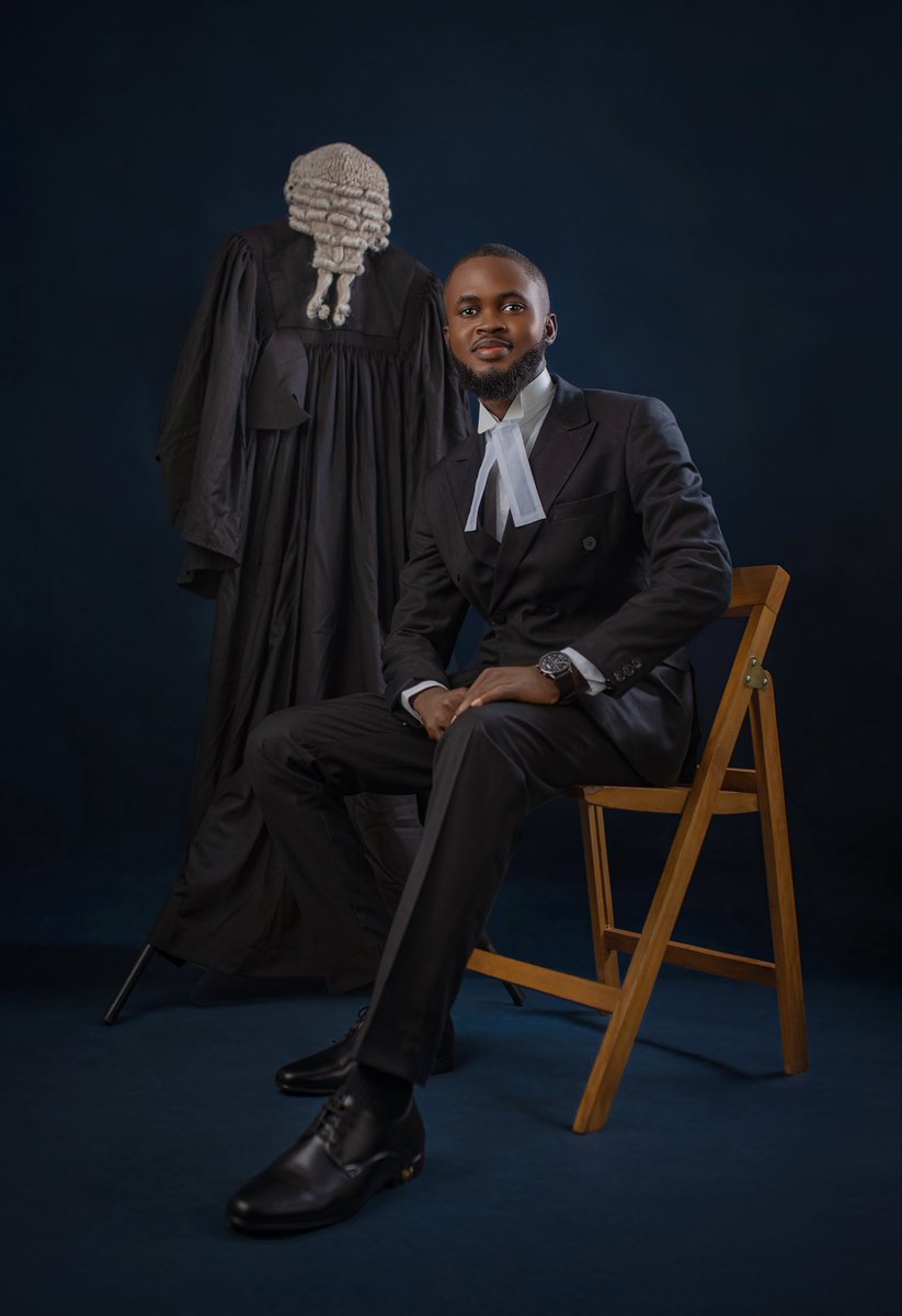 Mubarak_Owoade_'s tweet photo. A DREAM FULFILLED ⚖️❤

RE-INTRODUCING:
A DOUBLE FIRST CLASS LAWYER. 
M.A. OWOADE, ESQ.
LL.B(FIRST CLASS HONS), B.L(FIRST CLASS HONS). 
Barrister and Solicitor of the Supreme Court of Nigeria. https://t.co/hfB45vgmgV