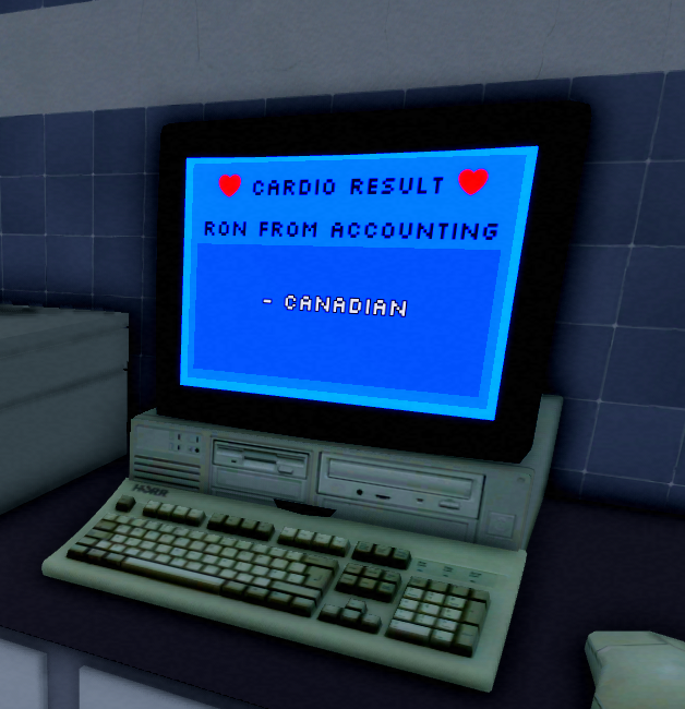 kimafuma_'s tweet photo. ron from accounting... you're... canadian..? 😞 https://t.co/aiqdiGd1aB