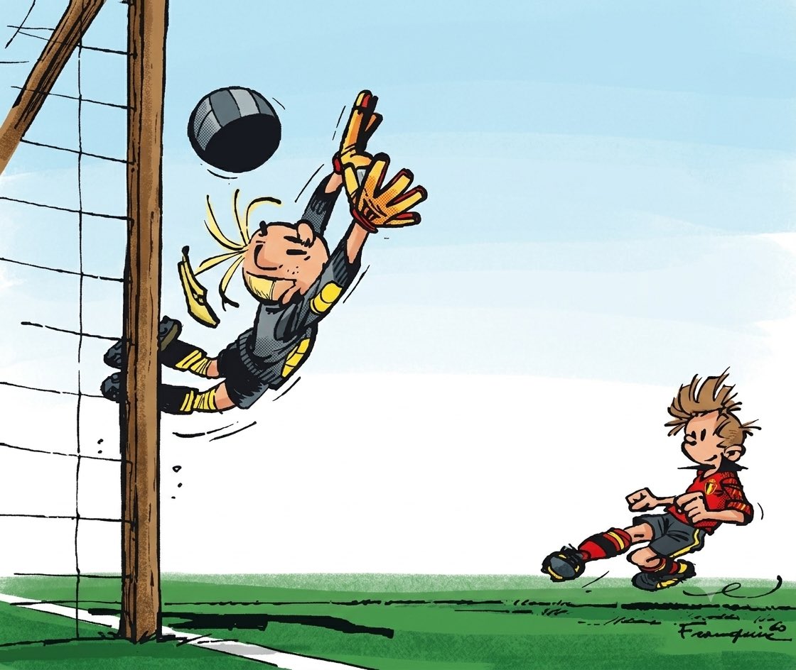 Franquin_Cie's tweet photo. Allez les Belges ! 🇧🇪 #ESPBEL https://t.co/To9toJpDX9