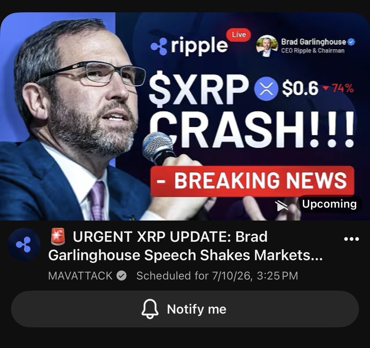 katieplaysstuff's tweet photo. @TeamYouTube MavAttack on YouTube has been hacked by crypto scammers, please lock his account before they do anymore damage!! https://t.co/1p4t92Q4ZU