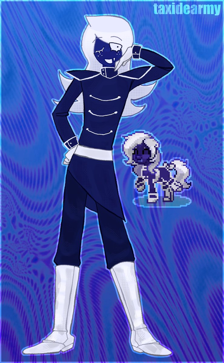 expiredheaven's tweet photo. #rouxlskaard based more on my ponytown design of him https://t.co/jJMA0oK4fs