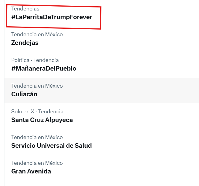 CeaseCruz's tweet photo. Solo por no dejar pasar así las tendencias en este momento #LaPerritaDeTrump , 
#LaPerritaDeTrumpForever 😂👇 https://t.co/6XpQpsLjE8
