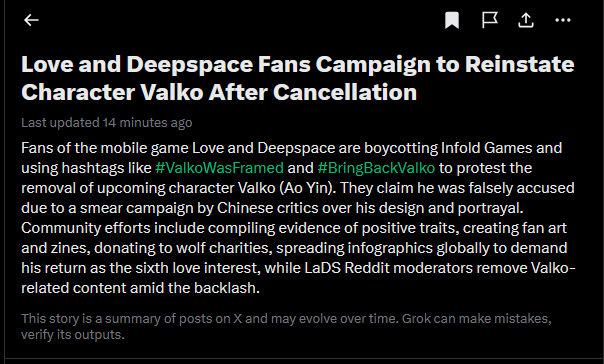 aranyaphoenix's tweet photo. GUYS! IT'S WORKING! #VALKOWASFRAMED IS IN THE TRENDING STORIES NOW! (Link to it below.) AWOOOOOO! 🐺 
#Valko #BringValkoBack #VALKOBELONGS #BLACKOUTFORVALKO #JusticeForValko #BringBackValko #KeepValkoAlive #ValkoMustReturn #ValkoComeHome #VALKOFOREVER #GiveUsValko #GiveUsOurWolf #DontChangeValko #Valko6thLI #AoYin #ValkoIsInnocent