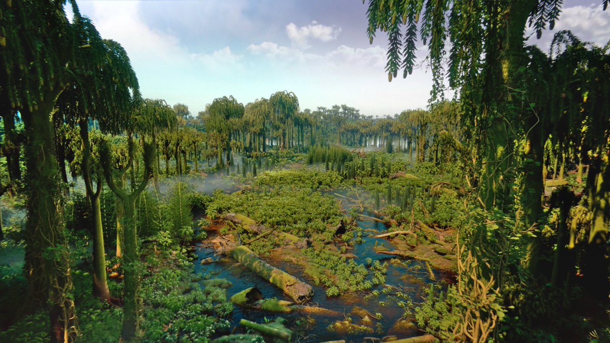 raftingzalmoxes's tweet photo. #SurvivingEarth E05.
A CSOTONYI-STYLE PALEOART MASTERPIECE.
Colours, models, compositions, practical FX, storytelling...
Issues are restricted to narration, either rooted in old scicomm simplifications or relate to complex socio-environmental issues, so no major penalty.
9.9/10. https://t.co/MW6gOtody3