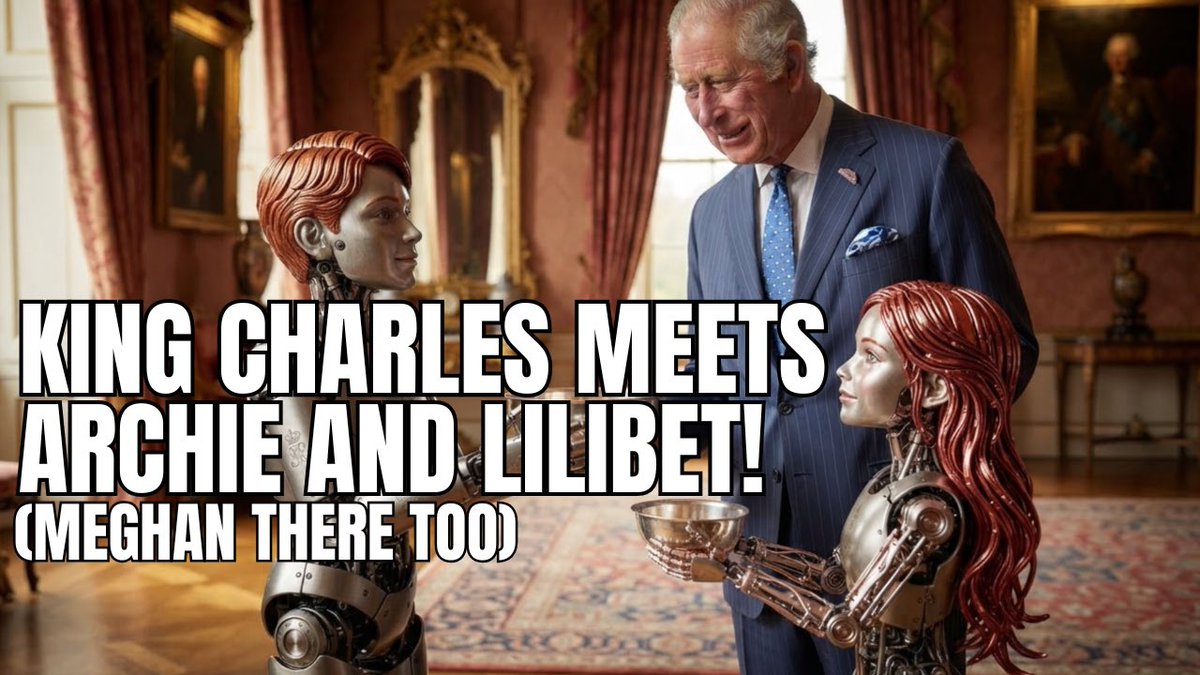 HGTudorKTN's tweet photo. King Charles Meets Archie and Lilibet (Meghan There Too)! https://t.co/T0fuaI2wo5 https://t.co/Vf3msAMdLn