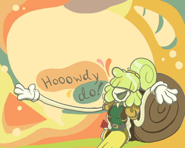 CvQuote777's tweet photo. "Howdy Do! It's a good ol' time, ain't it?"
Greetings from a snail
#ocart #oc #drawing #entomon https://t.co/dDdKcznOHb