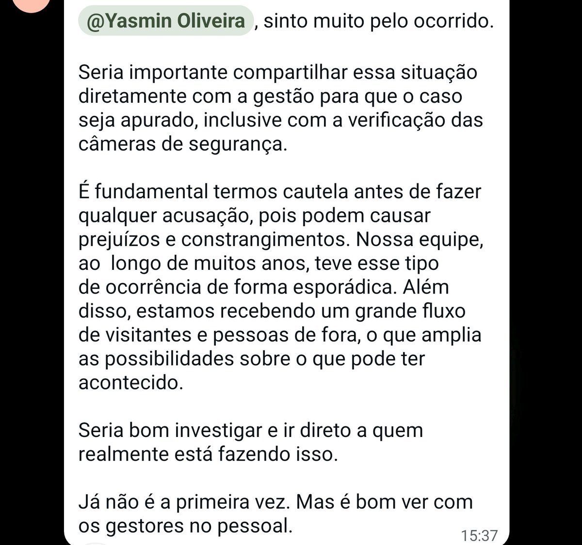 say_olic's tweet photo. Oq mando no grupo da empresa: gente parem de roubar minhas coisas
Oq me respondem: vc eh novata isso ja acontecia pare de acusar as pessoas (acusei ngm) https://t.co/TWPSZJNIxV