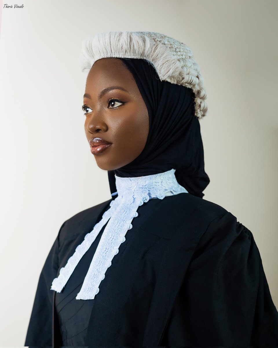 the_sanah's tweet photo. Reintroducing:

Hassanat Kehinde Adebowale, Esq.
LL.B (Hons), B.L (Hons)
Barrister and Solicitor of the Supreme Court of Nigeria

9 years of blood, sweat and tears. Finally, we're here.

Bi-raḥmatika yā arḥamar-rāḥimīn. ✨️. https://t.co/HyPNV4eV6i