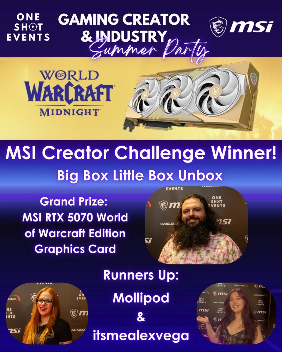 One Shot Creator Events tweet media