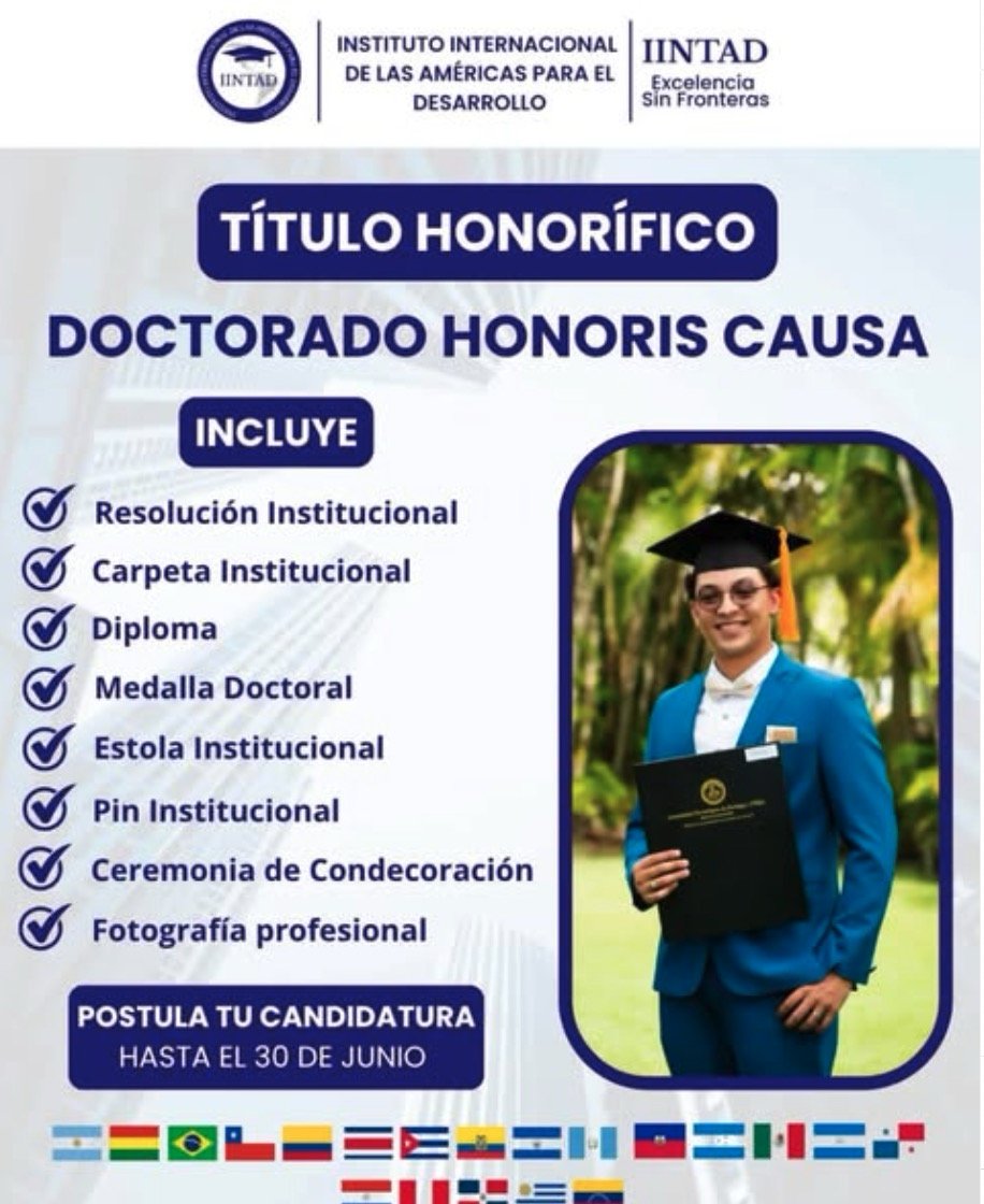 santiak's tweet photo. ¿Se acuerdan de los títulos por validación de conocimientos?
Aquí hay otro tipo de estafa de títulos universitarios que es todavía peor... la venta de doctorados Honoris Causa
Abro hilo... https://t.co/7seLIEwYHn