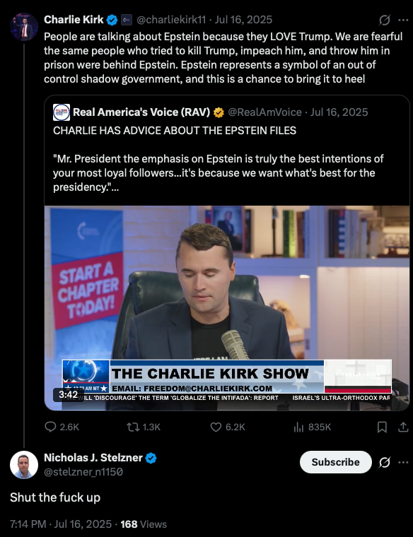 DataRepublican's tweet photo. @stelzner_n1150 This you? I wonder why you'd want to see Tyler Robinson free. https://t.co/9HpDplDSXA